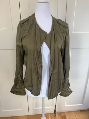 GAP Olive Utility Jacket with Epaulets